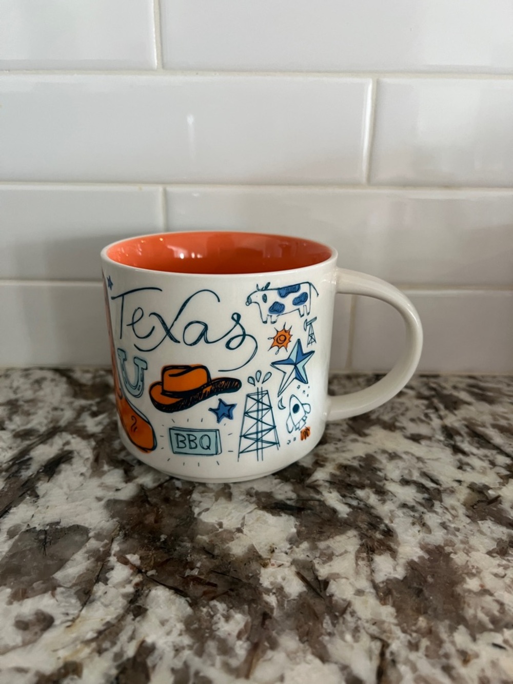 Starbucks Texas been there series mug